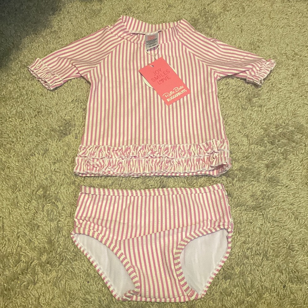 Ruffle Butts Girls Bathing Suit